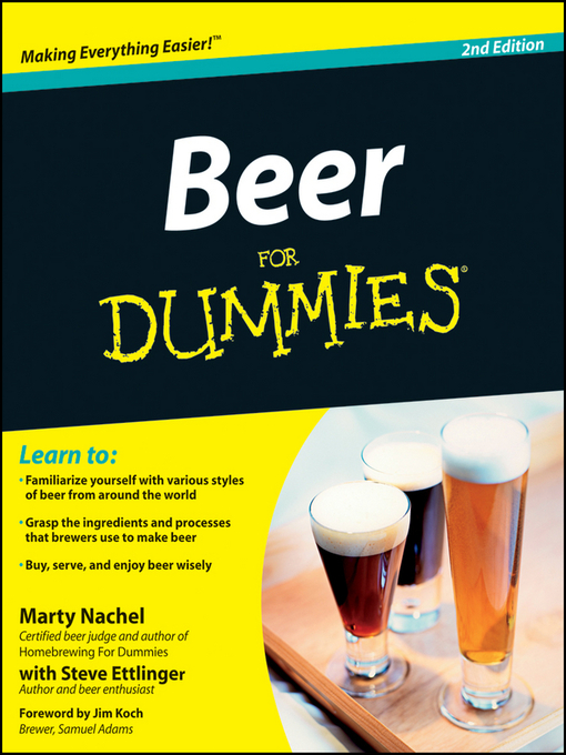Title details for Beer For Dummies by Marty Nachel - Available